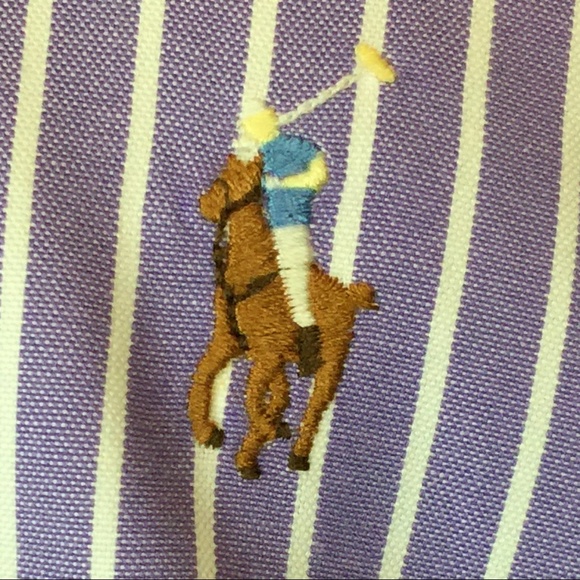 Ralph Lauren Classic Fit Stripe Long Sleeve Shirt - Picture 4 of 7